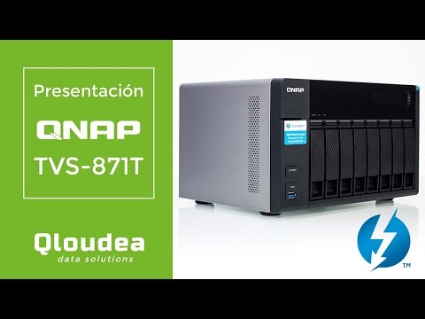 QNAP TVS-871T Presentacion en Español