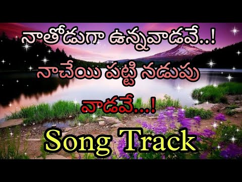 నాతోడుగా ఉన్నవాడవే//Naa thodugaa vunnavadave//Telugu Christian song Track // - By Signing for Jesus