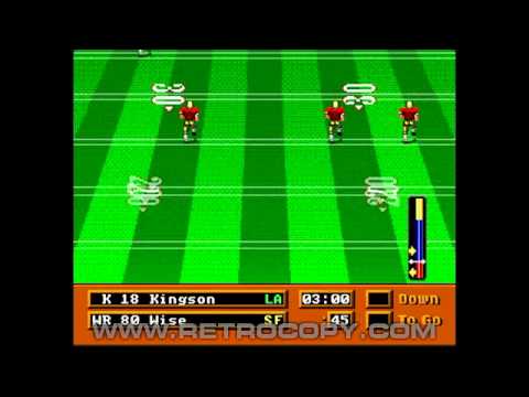 Mike Ditka Power Football Megadrive