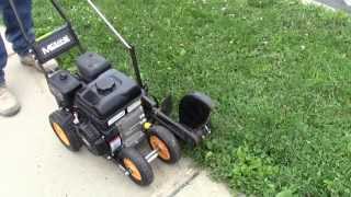 preview picture of video 'Alternative Rental & Service - Gas Powered Sidewalk Edger Demonstration - Lakewood Ohio'