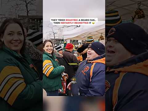 They Almost Pressed The Wrong Bears Fan...😂☠️ #nfl #shorts
