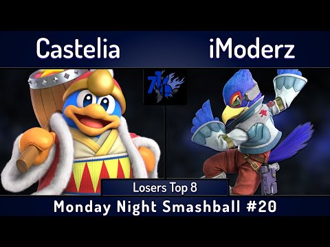 MNS # 20 | Castelia (King Dedede) vs iModerz (Falco) | Losers Top 8 | SSBU Ultimate Tournament