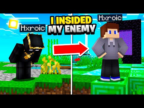 I *HACKED* MY BIGGEST ENEMY! (R0yal_MC) I Minecraft Skyblock I TheArchon I Origins