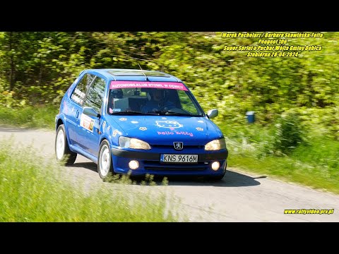 M.Pacholarz/B.Skawińska-Folta - Peugeot 106- Super Sprint o Puchar Wójta Gminy Dębica Stobierna 2024