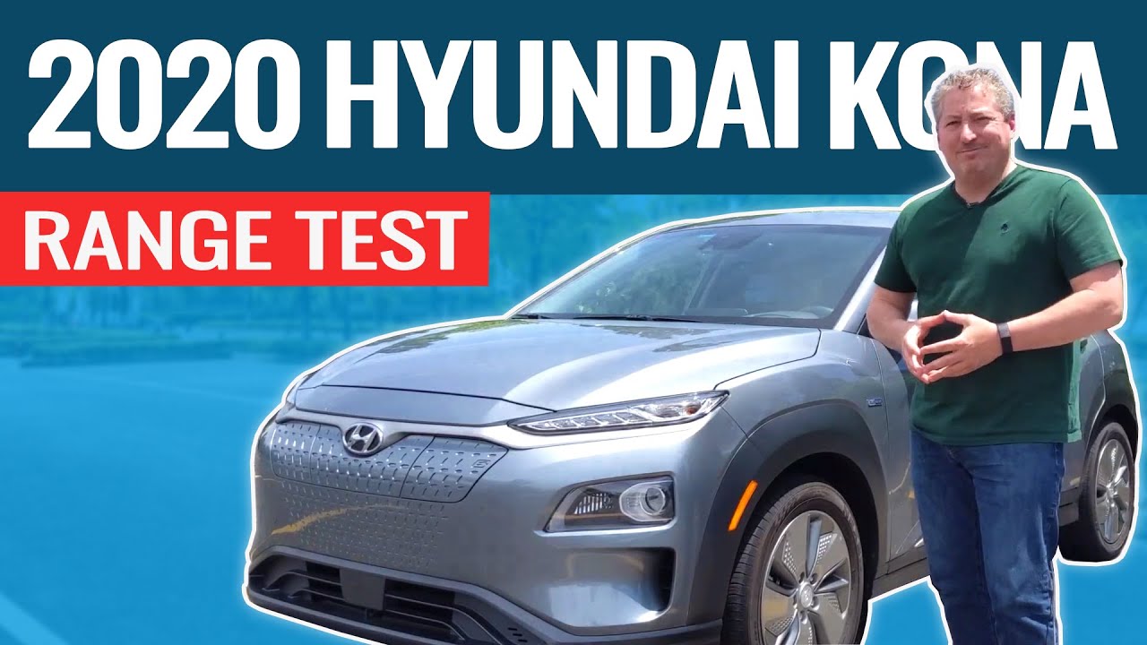 2020 Hyundai Kona Electric 70 mph Highway Range Test