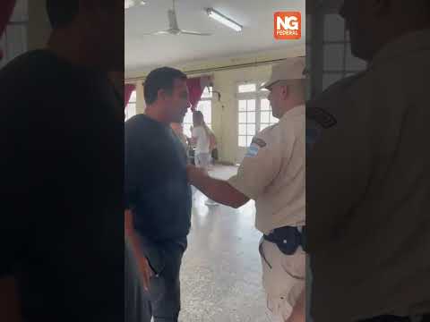 INCIDENTES CON EL INTENDENTE JAVIER MARTINEZ EN MARGARITA BELÉN