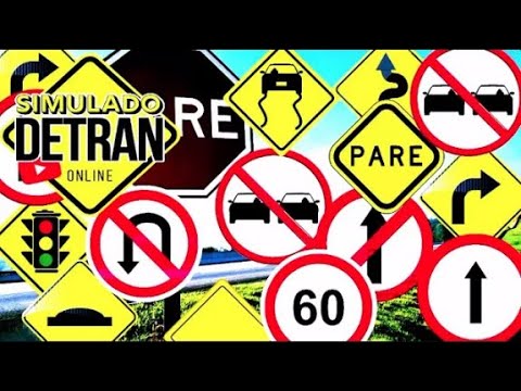50 QUESTÕES DE PLACAS DE TRÂNSITO COMENTADAS COM DICAS INCRÍVEIS