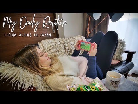 日本での一人暮らし-私の日課 (Living Alone in Japan ?My Daily Routine)