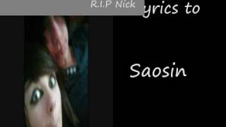 Saosin -Fireflies (with lyrics)