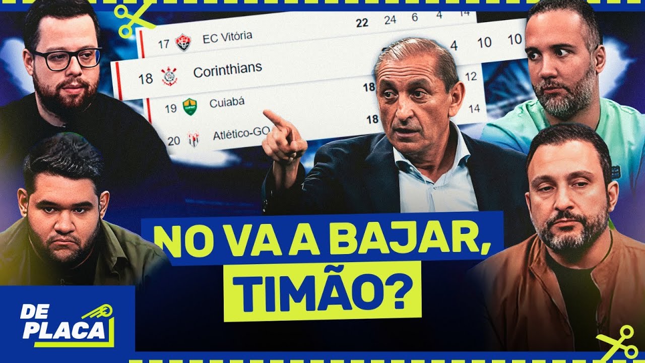 "NÃO SEI SE O CORINTHIANS VAI SER REBAIXADO, MAS ELE TEM CARA DE REBAIXADO, SEGUE UMA CARTILHA!"