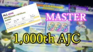 【MASTER 1,000th AJC】Devastating Blaster(MASTER) ALL JUSTICE CRITICAL 1010000【CHUNITHM】