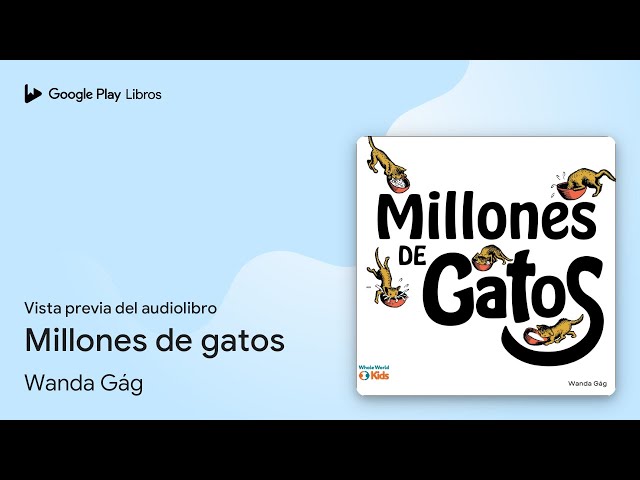 Vídeo relacionado con Millones de gatos (Álbumes ilustrados)