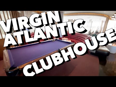 Tour de lounge: Virgin Atlantic Clubhouse, JFK. Os 10 melhores lounges de companhias aéreas.