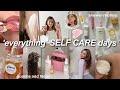 EVERYTHING SELF CARE DAYS Shower Routine Guasha Facial Soft Hair Skincare