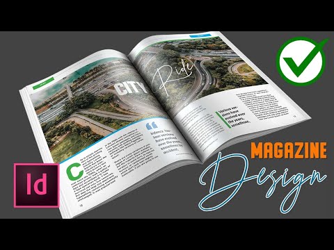  How to Create a Magazine Layout Design in InDesign CC Tutorial