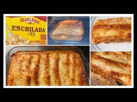 Enchilada | Using Old El Paso Kit | Easy Mexican Recipes