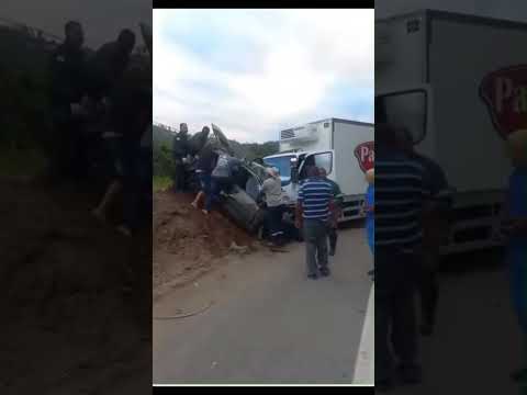 Acidente na BR-381 em Jaguaraçu mata três pessoas da mesma família