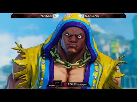Smug vs Alexis / BushinStyle vs Trashboat - Zowie Fighter Takeover - Street Fighter V [1080p/60fps]