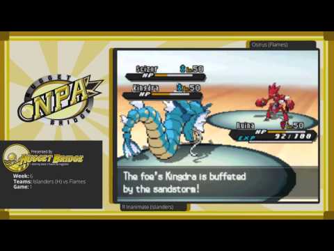 NPA Season 2 Week 6 - R Inanimate (Seafoam Islanders) vs Osirus (Fallarbor Flames) Game 1