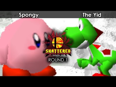 Smash 64: Spongy (Kirby) V The Yid (Yoshi) - Shattered 55 Tournament SSB64