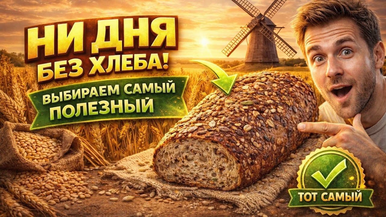 Ни дня без хлеба! Как выбрать самый полезный!