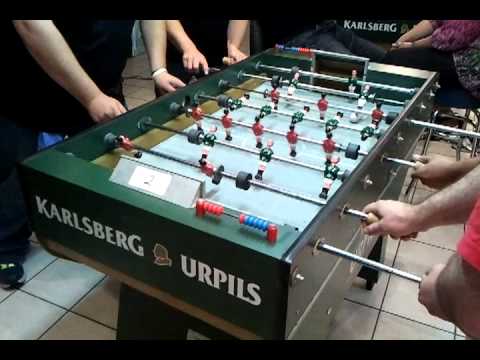 Tischfussball im Saarland: Viertelfinale in Köllerbach 2011