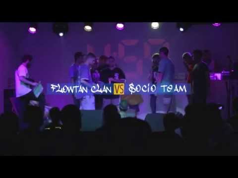 Flowtan Clan vs Socio Team - Semifinales  Grupales - HIPNOTIK Regional Valencia 2015 (OFICIAL)