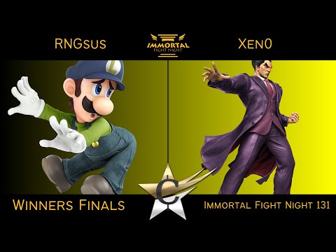 Immortal Fight Night 131 Winners Finals -  RNGsus (Luigi) vs Xen0 (Kazuya) Smash Ultimate - SSBU