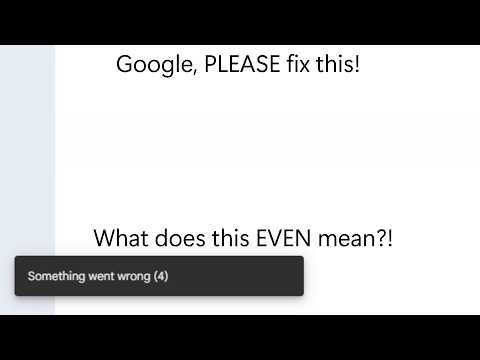 Dear Google, PLEASE fix this annoying Gemini error ("Something went wrong (4)")