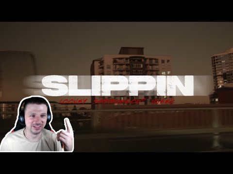 LooneyCK - SLIPPIN ft. UNEEK, SAYTRUEGOD? (Official Music Video) - UK Reaction