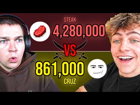 Steak VS Cruz | Subscriber Count History (2009-2025)