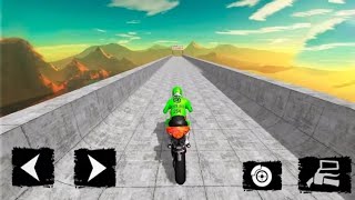 Impossible Bike Race 3D Game #Android GamePlay FHD #Bike Games To Play #Stunt Motor Cycle Wala Game