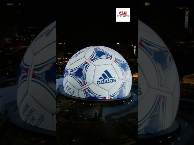 Com projeção no Sphere, Adidas prepara lançamento da bola da Copa do Mundo de 2026 | CNN ESPORTES