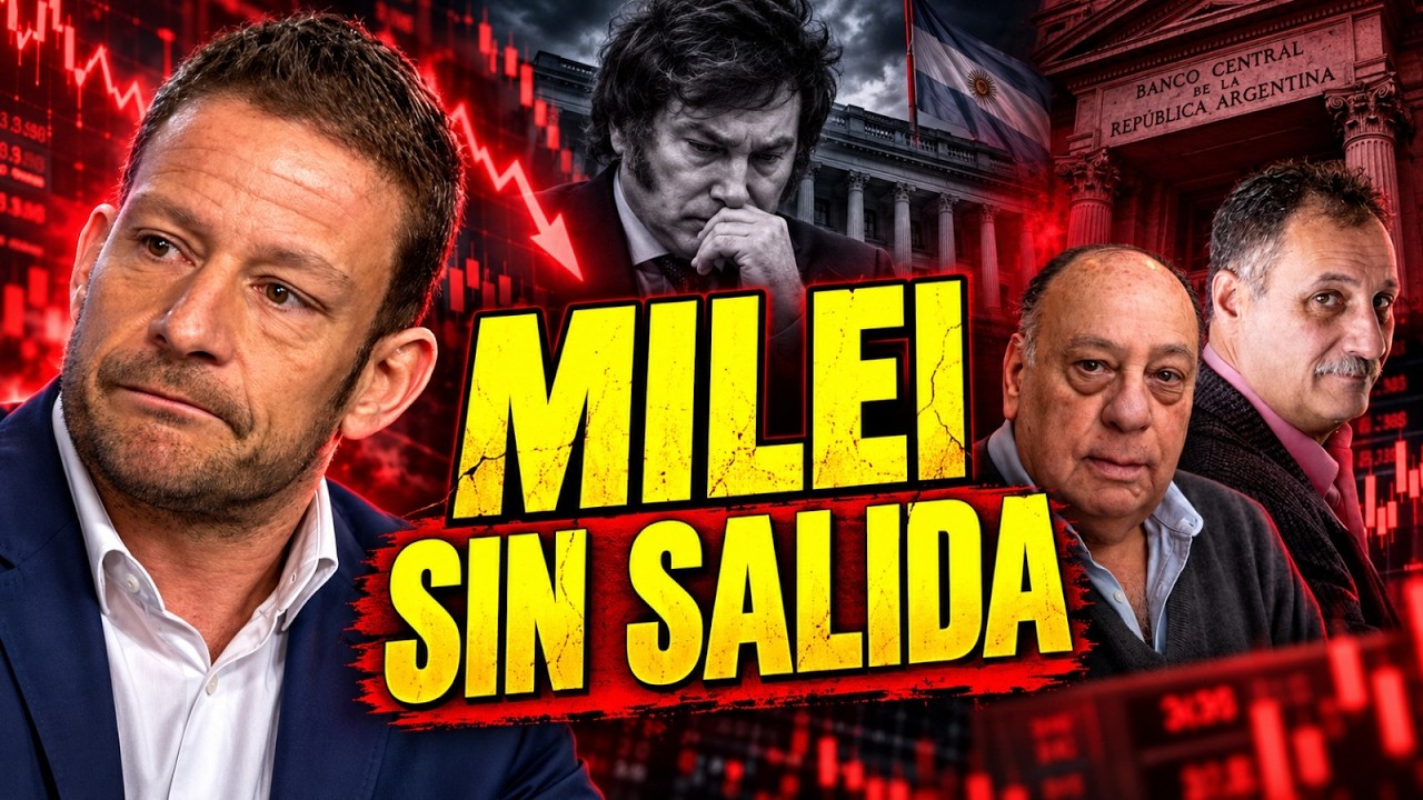 Cachanosky, Trovato y Giacomini: Milei quedó atrapado en su propio plan económico.