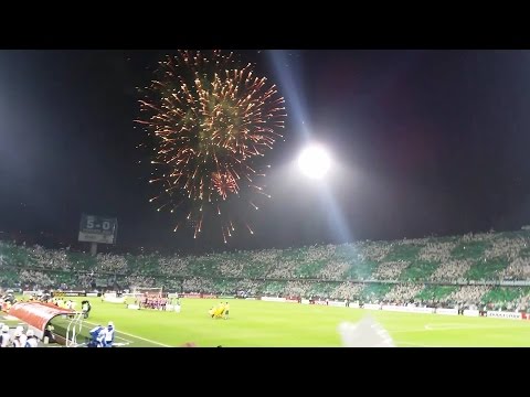 "Atletico Nacional 2 vs Sao Paulo 1/ Semifinal de Copa Libertadores / 13 de Julio 2016 / Cánticos LD" Barra: Los del Sur • Club: Atlético Nacional • País: Colombia