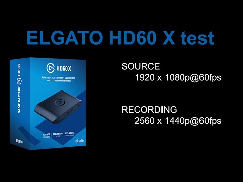 ELGATO HD60 X test