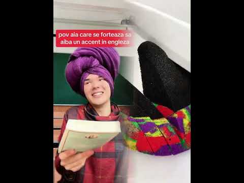 pov aia care se forteaza saaiba un accent in engleza #sketch #foryou #fyp #viral #fy #humor #funny