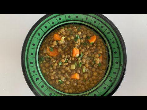 Easy And Healthy Moroccan Lentil Soup Recipe