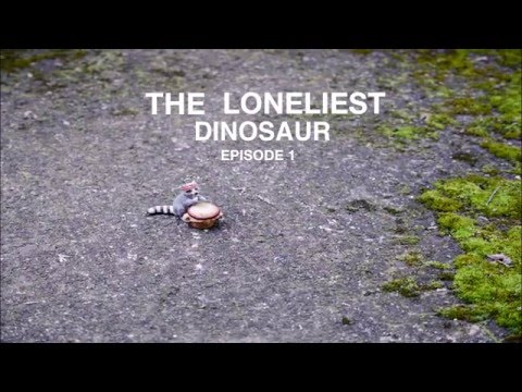 THE LONELIEST DINOSAUR - EPISODE 1 (stop motion micro series)