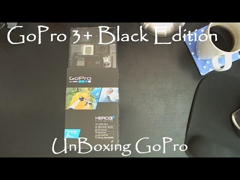 Unboxing GoPro 3+ Black Edition - And 1st Look