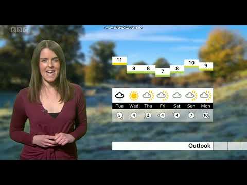 Alex Osbourne BBC ONE Spotlight weather January 10th 2022 in HD! - 60 FPS
