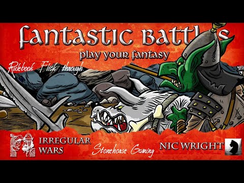 Rulebook Flick Through Fantastic Battles