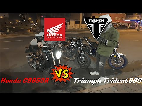 Honda CB650R VS Triumph Trident 660 I Beklenen kapışma No Limit