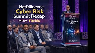 Recap: NetDiligence Cyber Risk Summit Miami | Dominic Hithon (VP Business Development)