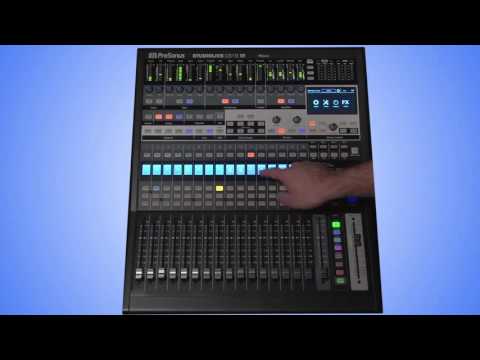 PreSonus StudioLive CS18AI Training | 4: Navigating Channels and Mixes