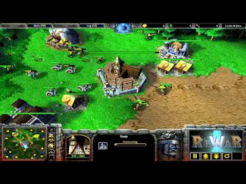 Reprisal(HU) vs FoCuS(ORC) - Game 1 - WarCraft 3 gameplay - RN468