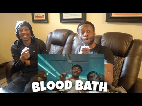 RELL VERT X T SLICK166 X LIL SCOOM89 X BLOODHOUND Q50 - BLOOD BATH | REACTION! ( ThEY AINT PLAYIN !!