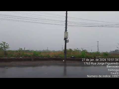 Chuva em Itaitinga Ceará hoje 27/01/2026