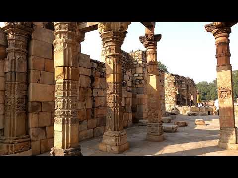 Qutub Minar Mehrauli Delhi India .  by Traveler Dhiren