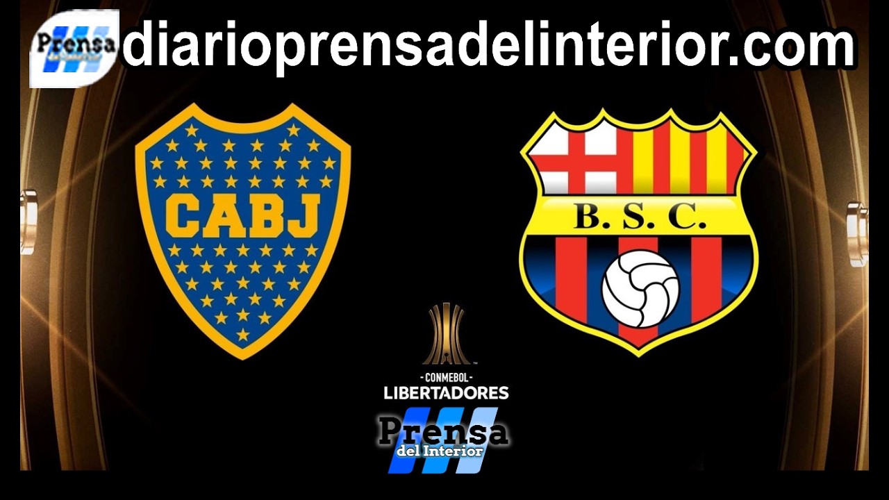 BOCA vs BARCELONA SC EN VIVO / Copa Libertadores 2026 | Fecha 2
